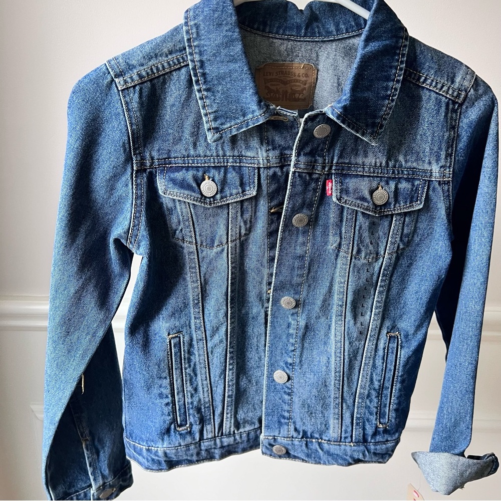 Levi's girls denim jacket size large 12-13yrs